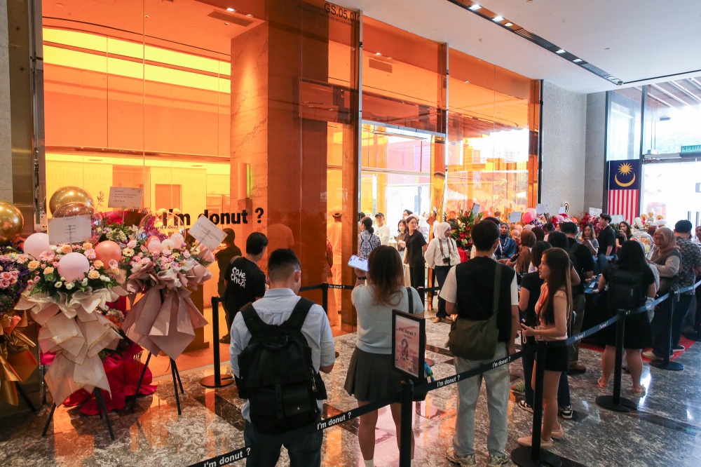 Expect long queues of eager donut fans to crowd the store located at Market Lane on the ground floor of The Exchange TRX. — Picture by Choo Choy May
