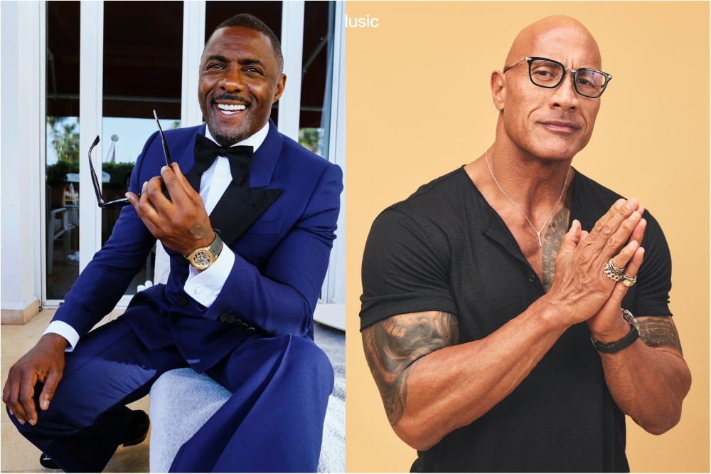 ‘Luther’ actor Idris Elba (left), People magazine’s Sexiest Man Alive for 2018, is a father of two, while ‘Moana’ actor Dwayne Johnson, who received the title in 2016, has three daughters. — Pictures via Instagram/idriselba and therock