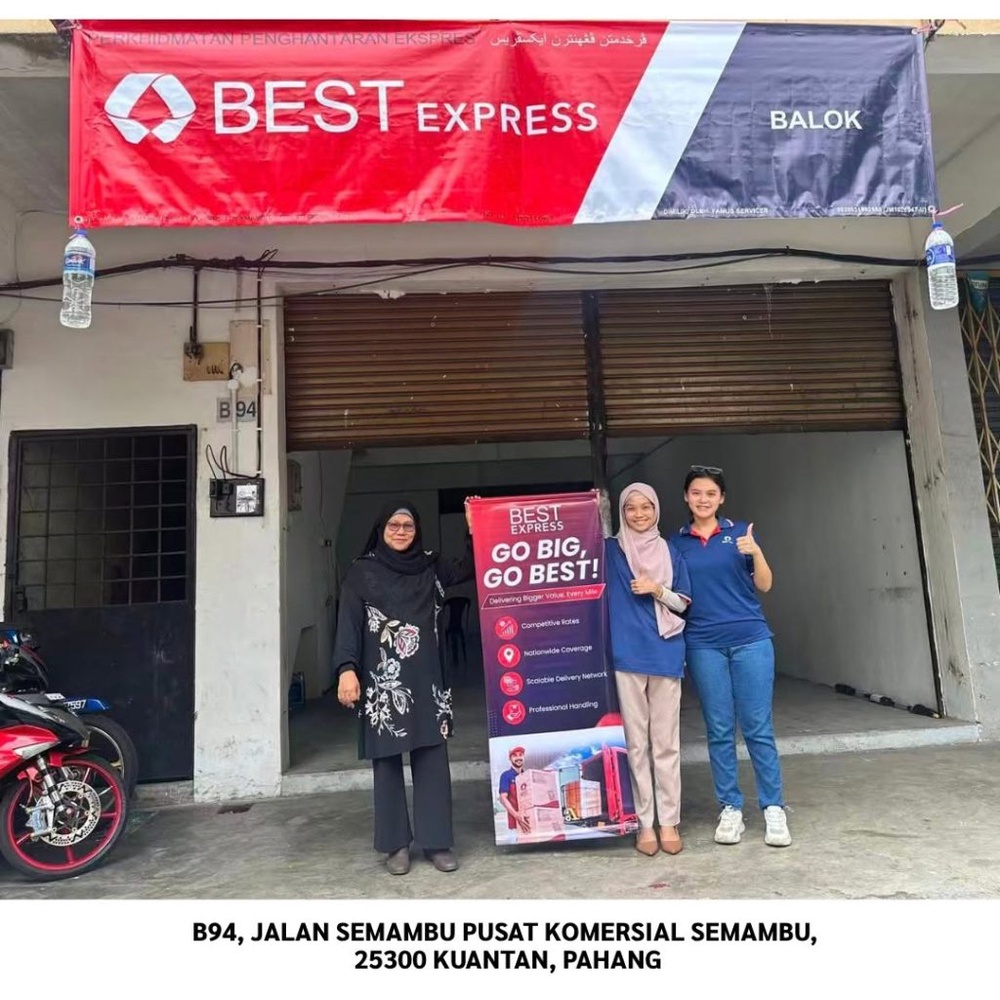 Image from: BEST Express Malaysia Perluas Rangkaian di Kuantan, Tawar Kemudahan Penghantaran Kargo Berat