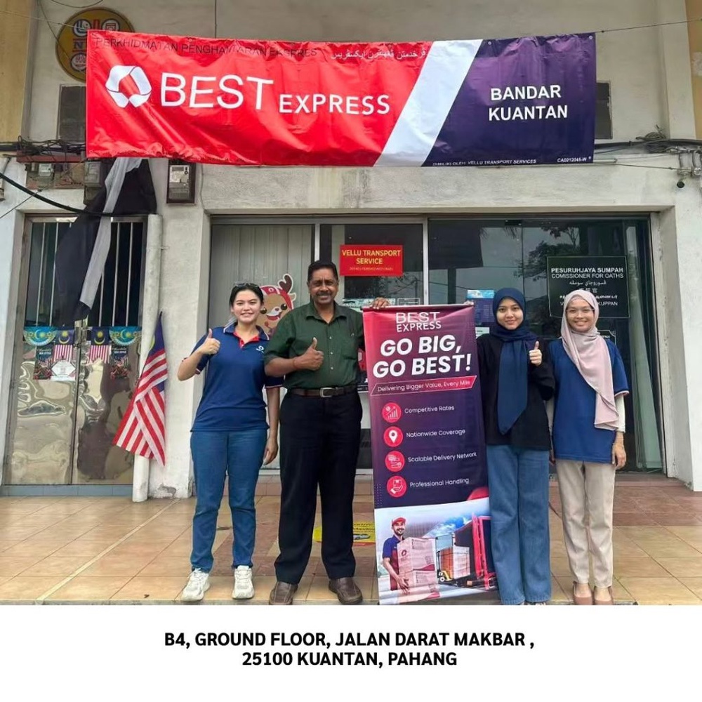 Image from: BEST Express Malaysia Perluas Rangkaian di Kuantan, Tawar Kemudahan Penghantaran Kargo Berat