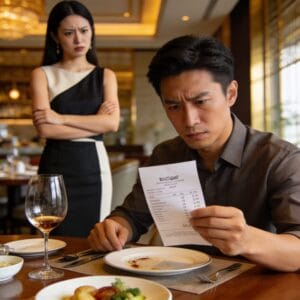 Image from: 女子第一次约会点和牛还嫌人家穷，男子直接拉黑她！