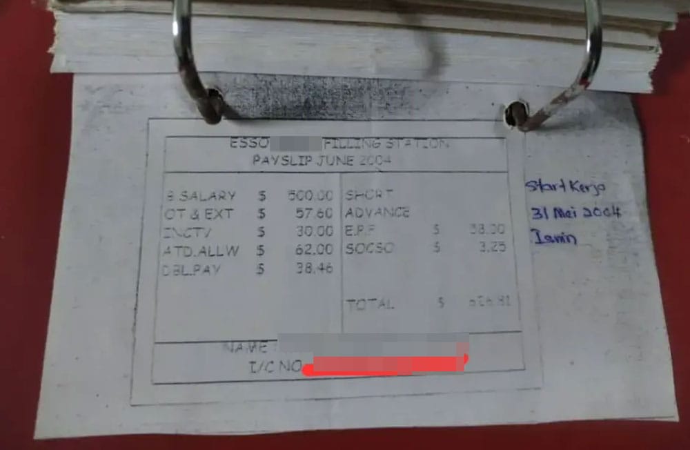 Image from: 大马单亲妈坚守加油站22年，月薪至今仍不足RM2500！