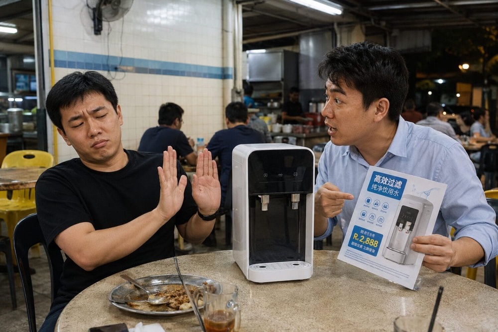 Image from: 好兄弟做直销硬推产品！大马男子拒买还遭PUA，无奈绝交！