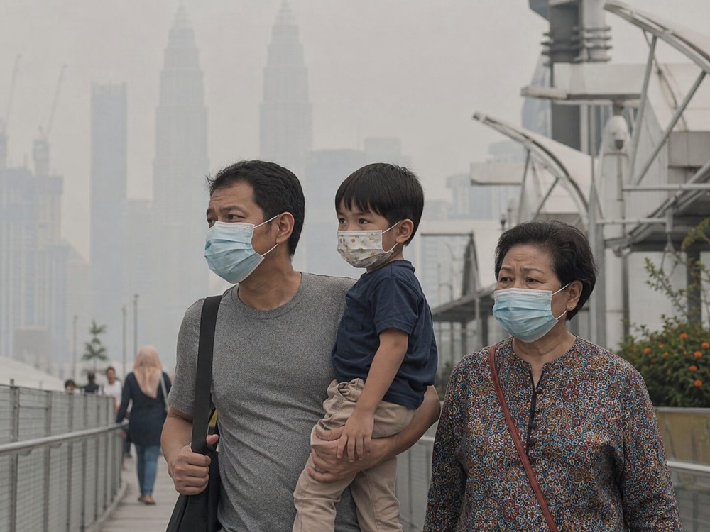 Image from: 大马空气越来越糟！哮喘病例一周暴增259%