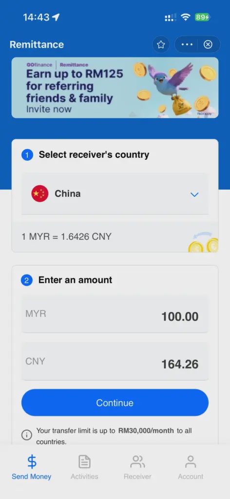 Image from: 大马微信可开人民币钱包,TNG eWallet也能直接转账充值!这里教你怎么做!