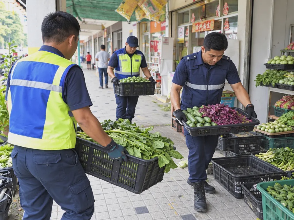 Image from: 执照被取消还照做!槟市厅雷霆行动,外籍人士店铺当场遭查封