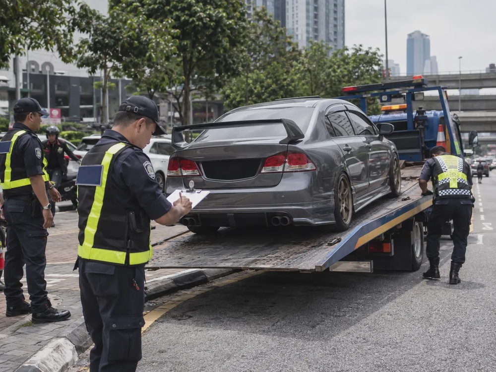 Image from: 花RM30K改车!结果上路没多久就被JPJ扣下...