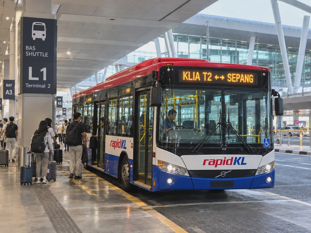Image from: 嫌停车费太贵?Rapid KL出动95辆免费接驳巴士,载车迷去看F1!