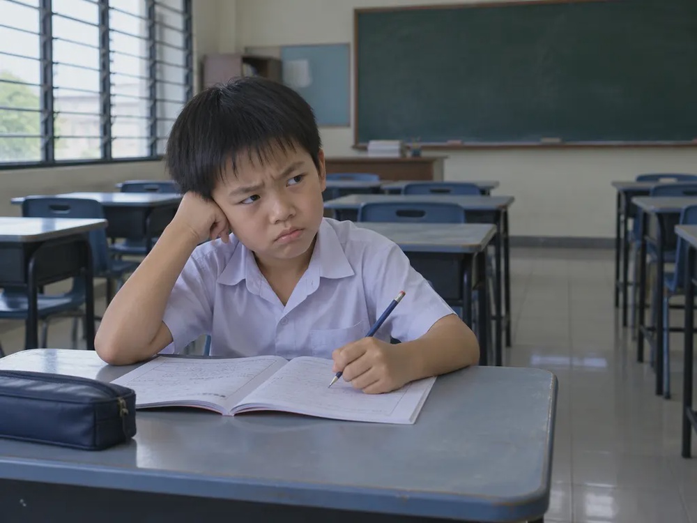 Image from: 学生没做完功课被罚不能休息！家长一早冲到校门口当众开骂！