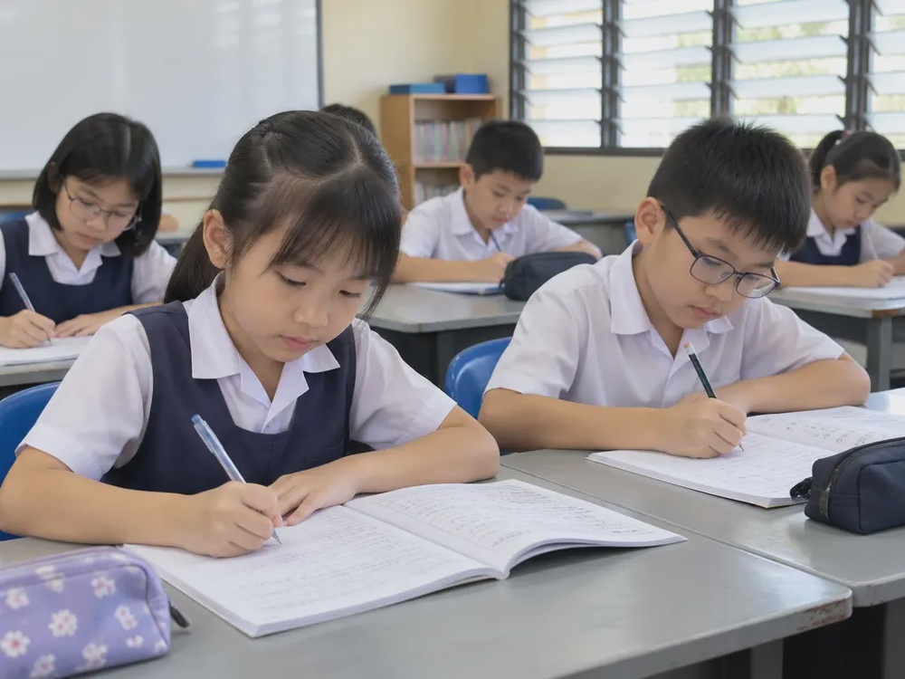 Image from: 学生没做完功课被罚不能休息！家长一早冲到校门口当众开骂！
