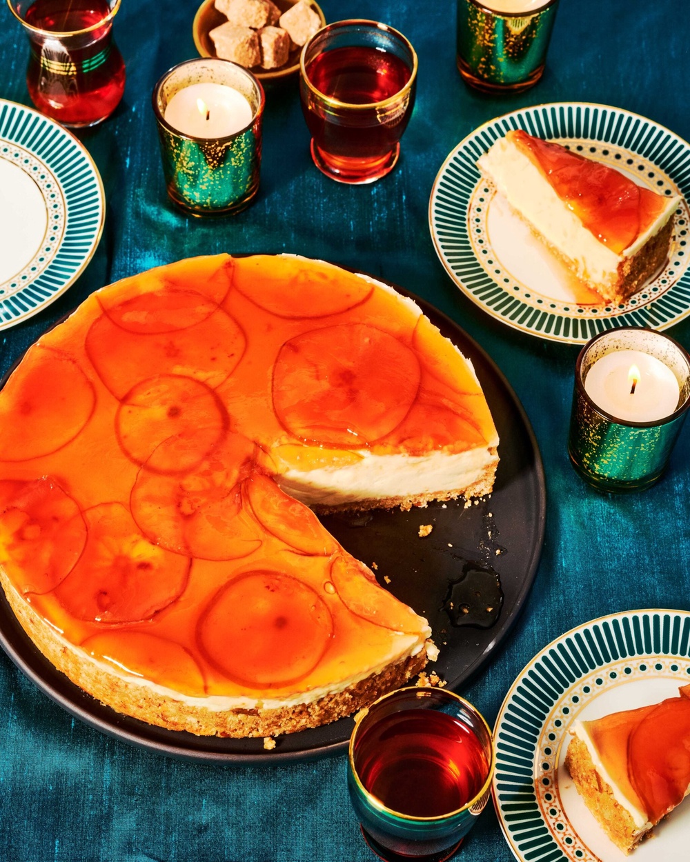 No-Bake Quince and Mascarpone Cheesecake