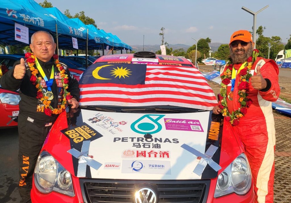 Image from: Gunaseelan Rajoo storms back from 15-year hiatus with podium finish in China rally