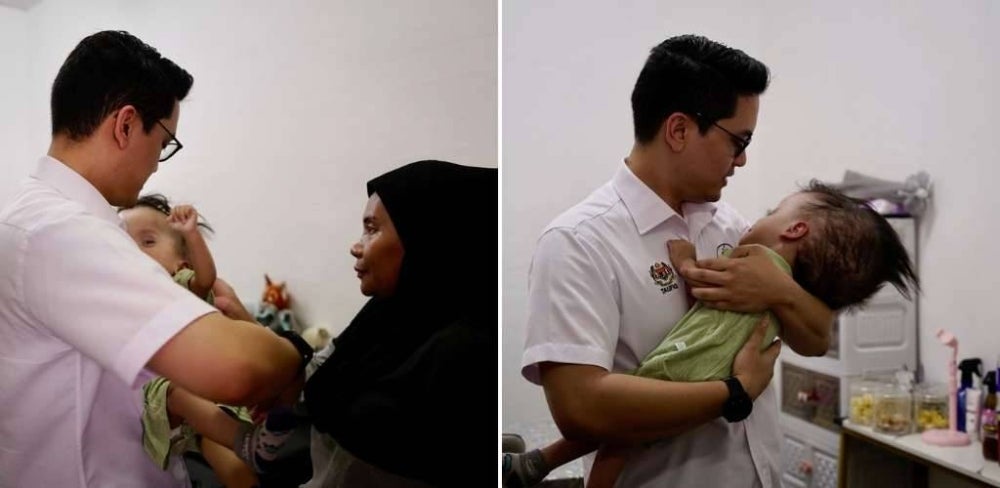 Image from: 'Sebak depan mata…' – Kisah dua beradik hidap hydrocephalus sentuh hati Dr Taufiq Johari, ambil Rayhan & Mateen jadi anak angkat