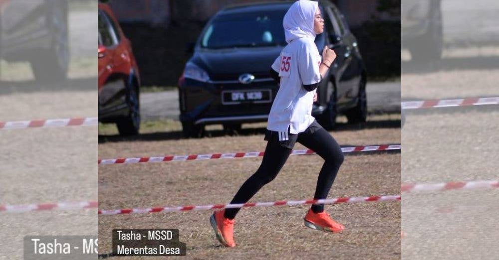 Image from: 'Lari laju! Daddy tunggu di garisan penamat' - Anak Dr Sheikh Muszaphar beraksi merentas desa peringkat kebangsaan, tempuh 6km larian pantai