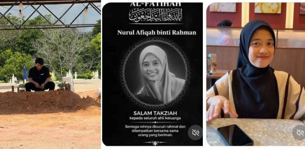 Image from: 'Percaturan ALLAH indah walau berat' – Aidilfitri mengadu sakit perut, isteri pergi selamanya pada hari lahir anak akibat kanser