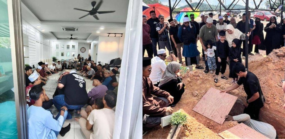 Image from: 'Percaturan ALLAH indah walau berat' – Aidilfitri mengadu sakit perut, isteri pergi selamanya pada hari lahir anak akibat kanser