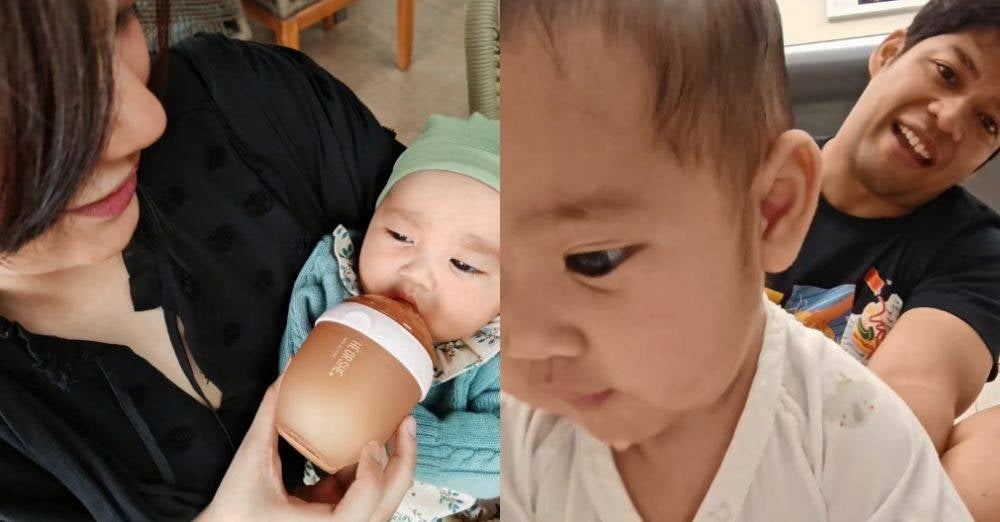 Image from: 'Terima kasih ibu lahir & jaga Hawra.' Ucapan Kamal Adli sempena ulang tahun kedua anak undang sebak