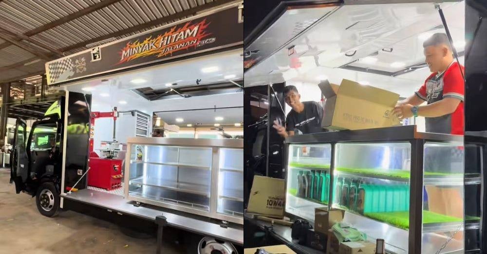 Image from: ‘Tanpa isteri aku tidak sampai sini.’ Abang Minyak Hitam capai impian miliki lori selepas 7 Tahun