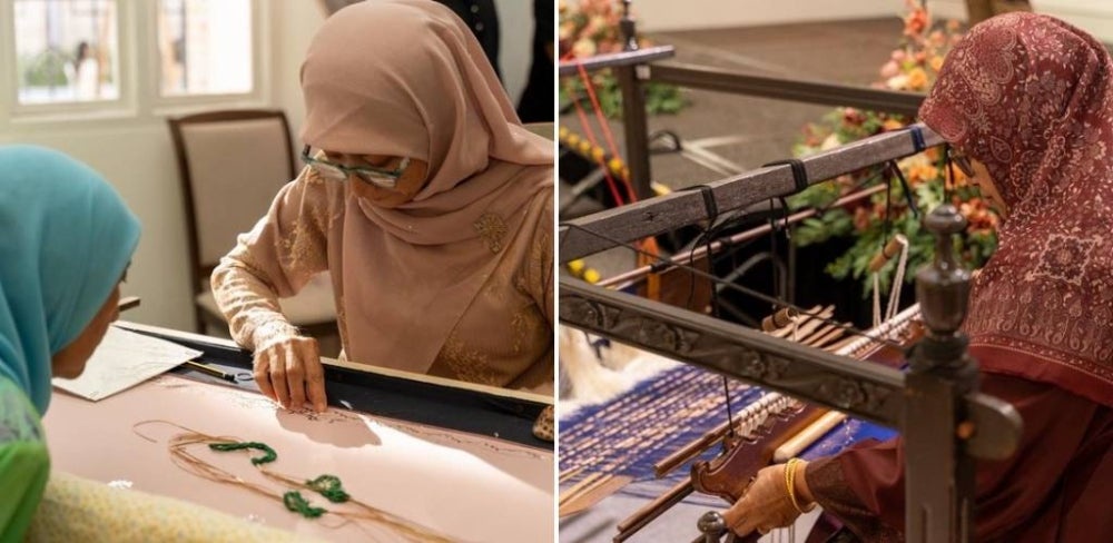 Image from: Dari penjara ke pentas dunia: Sinar baharu buat seni songket dan kelingkan Kelantan