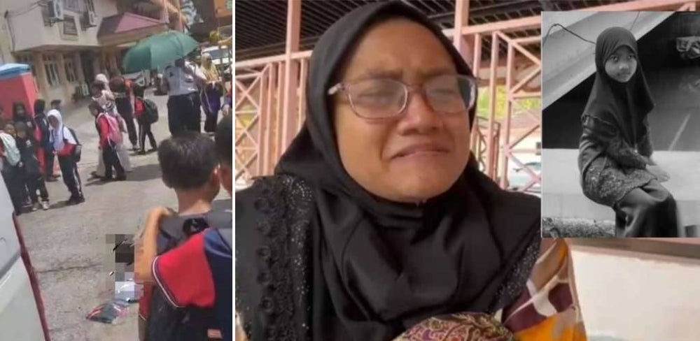 Image from: 'Saya hanya terlewat beberapa minit…' Rutin ibu jemput anak berakhir tragedi depan sekolah, bapa reda mohon henti salahkan pemandu