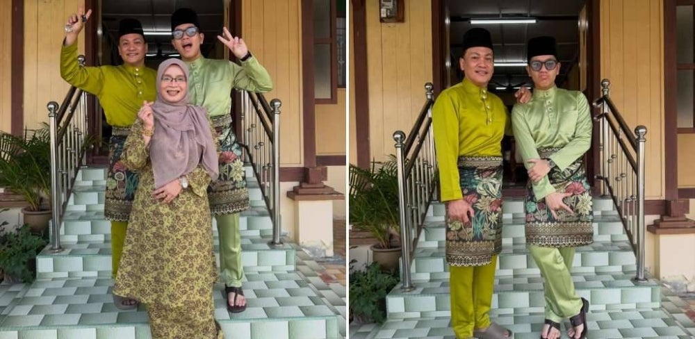 Image from: Pernah terpisah oleh jeriji besi, Ammar Haikal kongsi momen 'sweet' dengan Ameng bikin sebak—'Ibu awak wanita hebat & setia'