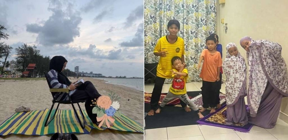 Image from: 'Terima kasih jadi lelaki gila pahala pilih kami ke syurga' – Wanita ini syukur temui imam buat 6 anak selepas 5 tahun sendirian