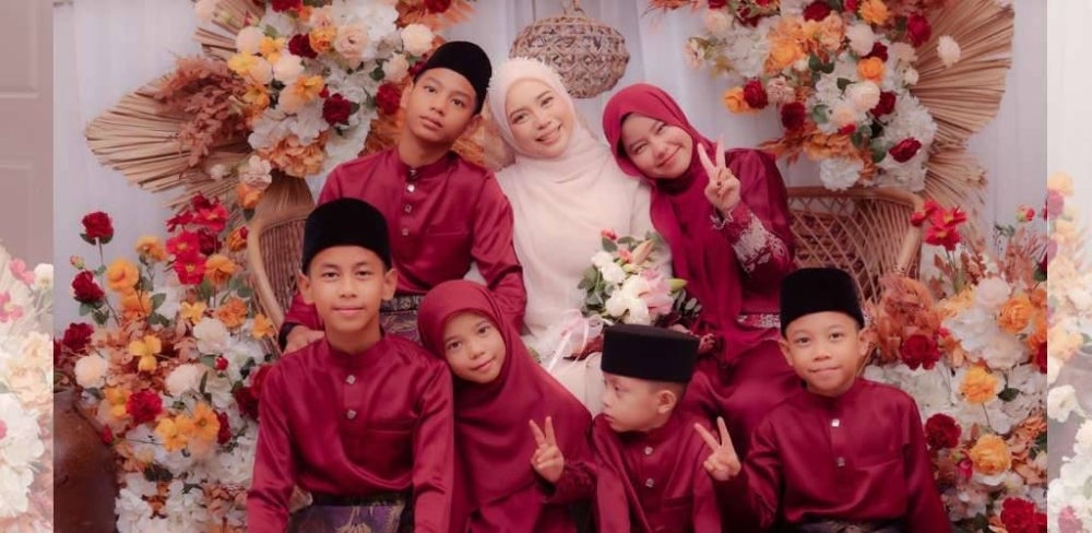Image from: 'Terima kasih jadi lelaki gila pahala pilih kami ke syurga' – Wanita ini syukur temui imam buat 6 anak selepas 5 tahun sendirian