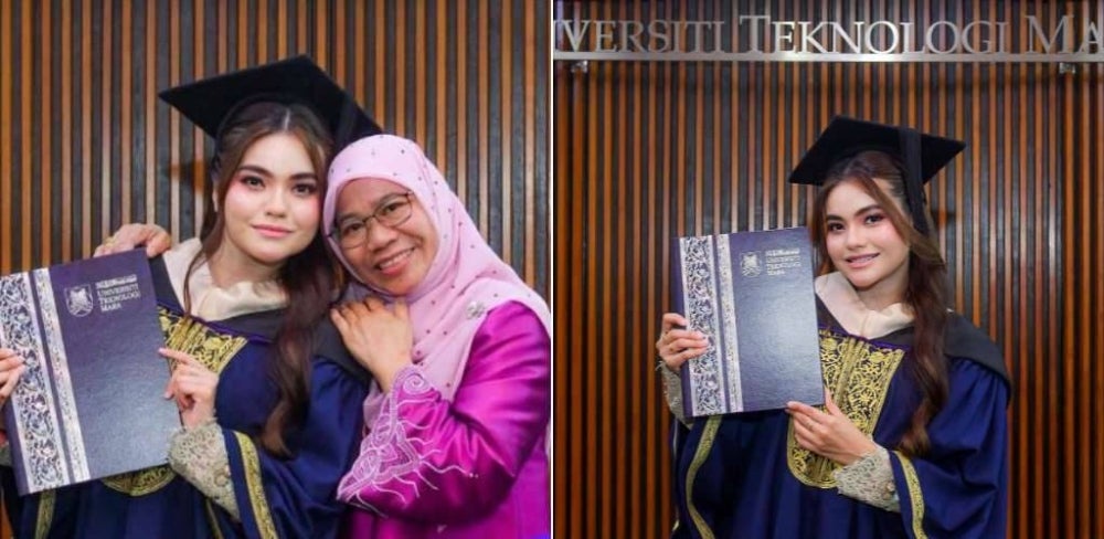 Image from: Pernah buat dua kerja, kini Nurul Fatihah raih Ijazah kelas pertama hasil tajaan penuh ibu mentua—'Rezeki dapat mama baik!'