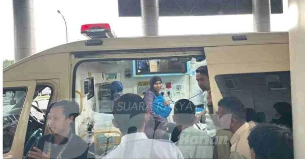 Image from: Ibu sedih 4 kali pengsan, anak cucu terbaring atas jalan, paha anak perempuan dipotong elak komplikasi. 'Tak nak ke sekolah rupanya petanda, gerak lewat, tak sempat sarapan'