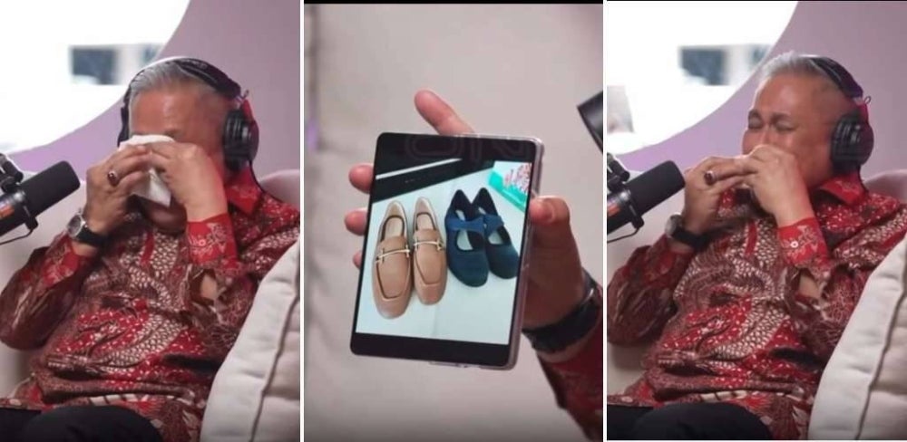 Image from: ‘Cium kasut macam cium tapak kaki mak’ – Cef Wan sebak kenang arwah ibu, simpan barang peninggalan buat penawar rindu