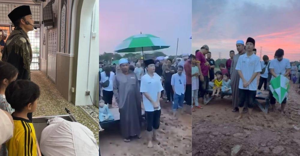 Image from: 'Surau tempatnya meninggal dunia...' Anak 14 tahun imam solat jenazah, talkin arwah bapa, pemergian Dr Aiman Roslan dicemburui