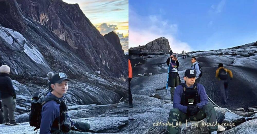 Image from: Viral di TikTok! Aksi Tengku Hassanal tawan Kinabalu, mesra rakyat tarik perhatian