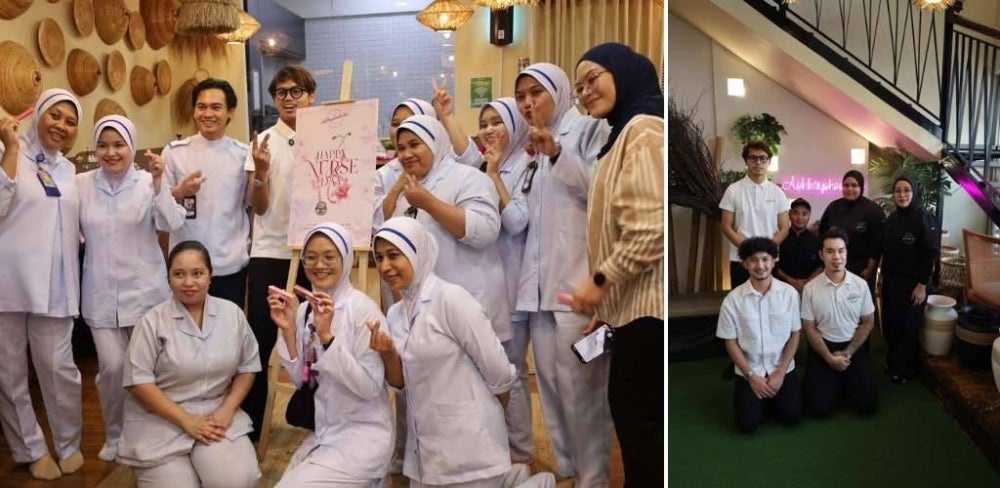 Image from: Inspirasi ibu & Anas Zahrin, Ashhry Atan tak lokek belanja lebih 500 jururawat makan percuma, siap peruntuk RM10,000!