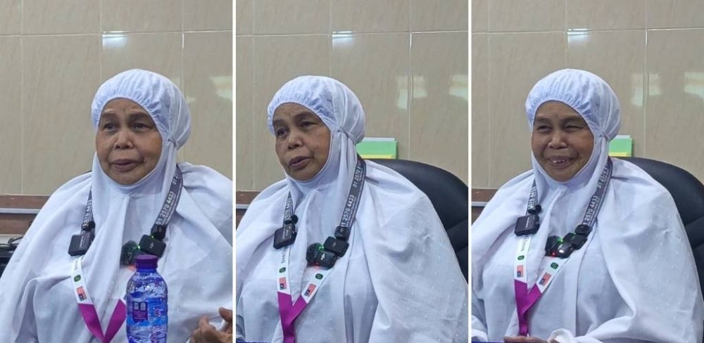 Image from: 'Jadikan saya tetamu VVIP-MU' – Dulu ketepikan hasrat tunai haji demi jaga ibu, doa wanita 73 tahun ini akhirnya termakbul