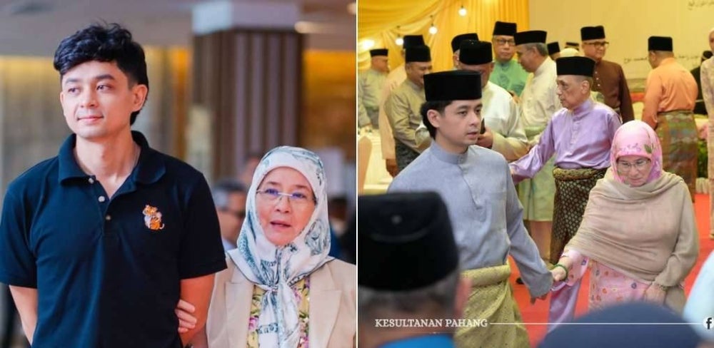 Image from: Tular foto sujud di puncak gunung, rupanya ini rahsia Tunku Azizah didik Tengku Hassanal sejak kecil -'Tegas tapi penuh kasih'