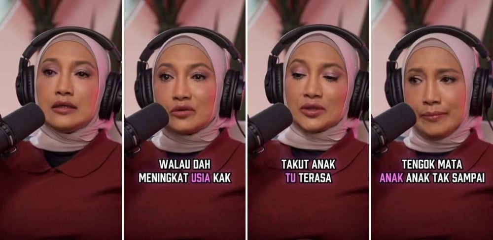 Image from: 'Tak sampai hati tengok mata anak' - 8 tahun bergelar ibu tunggal, Ziana Zain selesa sendiri besarkan empat permata hati