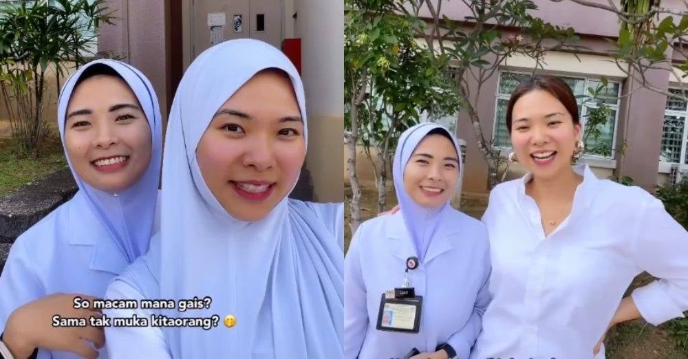 Image from: Mekyun jumpa 'kembar', warganet teruja terlalu seiras. 'Ya ALLAH sama, serious copy paste!'