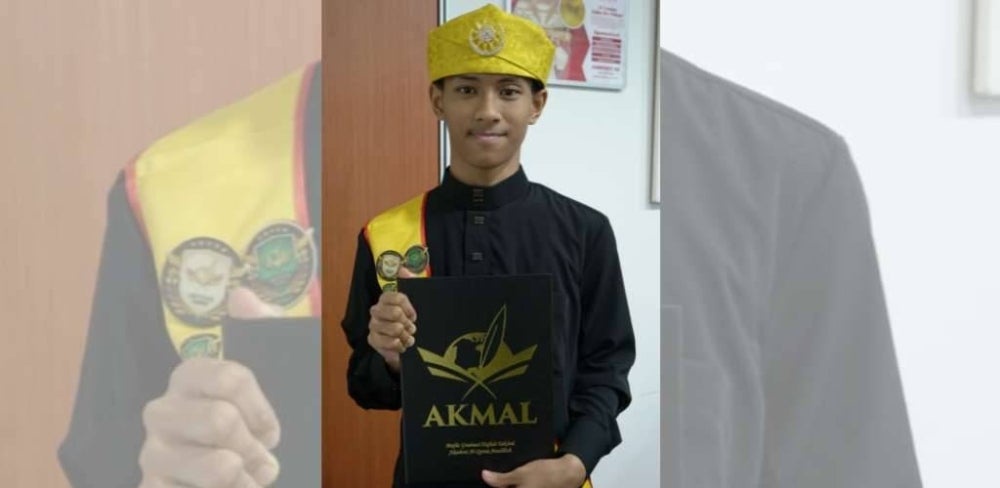 Image from: Remaja 16 tahun dan empat beradik ini kongsi formula kejayaan bergelar al-Hafiz, AKMAL mahu lahirkan lebih ramai generasi pemimpin