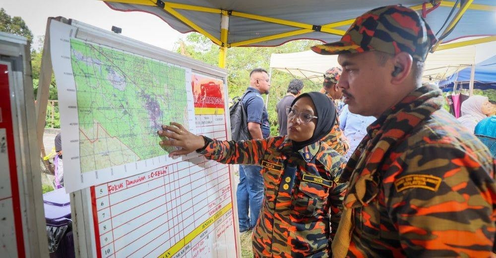 Image from: Turun seorang diri, di mana Nur Izzati Humaira? Jejak belum ditemui, ini kronologi  hilang ketika daki Bukit Changkat Asa