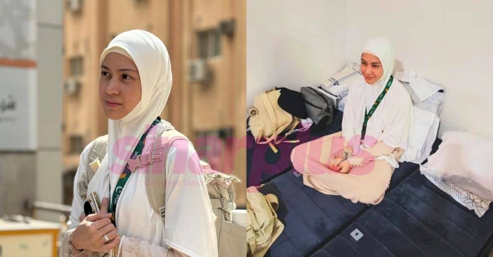 Image from: Datang penuh kelemahan dan dosa sahut seruan-NYA, Lisa Surihani kongsi perjalanan haji di Tanah Suci, warganet tersentuh. 'Masya-ALLAH Hajah'