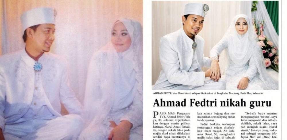 Image from: 'Isteri dahulukan saya dalam setiap doa' - Hantaran romantis Fedtri Yahya sempena ulang tahun perkahwinan ke-15 sentuh hati netizen