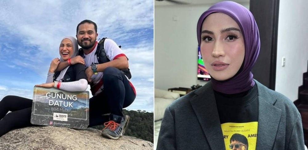 Image from: Ozlynn dedah fasa getir awal kahwin dengan Johan, netizen tumpang sebak -'Pernah dihalau, dibaling makanan'