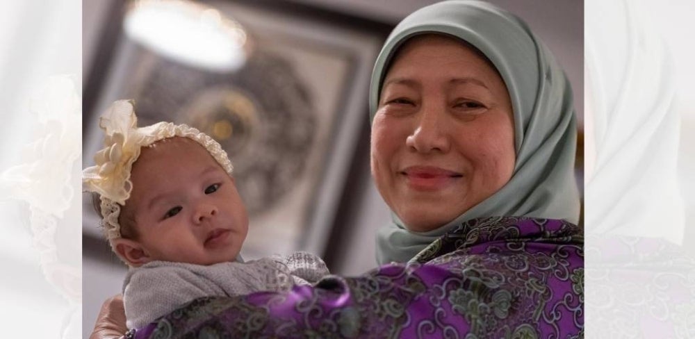 Image from: 'Aturan ALLAH itu indah...' 7 tahun menanti, Nancy Shukri syukur dikurniakan cucu kembar penyeri keluarga