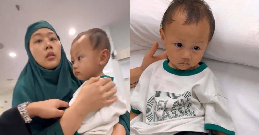 Image from: 'Maryam jerit nama Rian sekuat-kuatnya, tapi tiada respon...' - Ryzal Ibrahim kongsi detik cemas anak tak sedarkan diri jatuh katil
