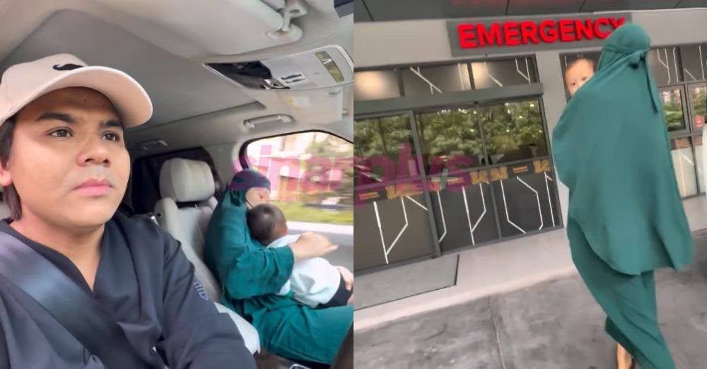 Image from: 'Maryam jerit nama Rian sekuat-kuatnya, tapi tiada respon...' - Ryzal Ibrahim kongsi detik cemas anak tak sedarkan diri jatuh katil