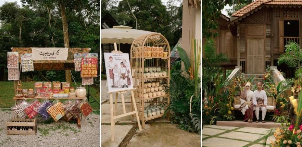 Image from: Seni klasik bertemu sentuhan moden, Rumah Kayu 1928 jadi pelopor trend dekorasi perkahwinan Melayu tradisional