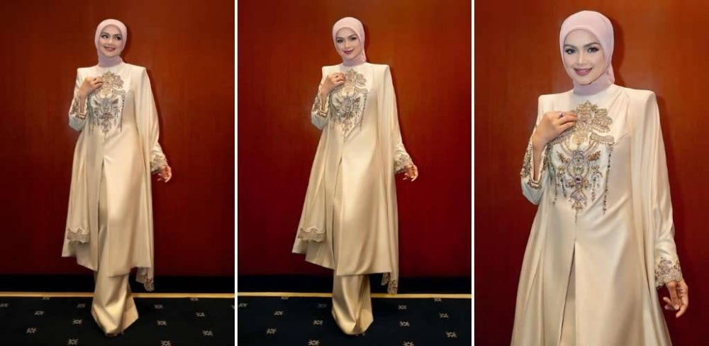 Image from: 'Nyaris jadi ahli kumpulan Sepahtu!' Selalu nampak serius di pentas, ini sisi berbeza Siti Nurhaliza layan Threads sambil bantu peniaga