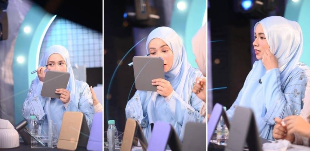 Image from: Sarat mengandung Amira Othman tetap ligat berniaga, mengaku bosan duduk rumah tak kerja. 'Mommies, share lah tips hujung-hujung...'