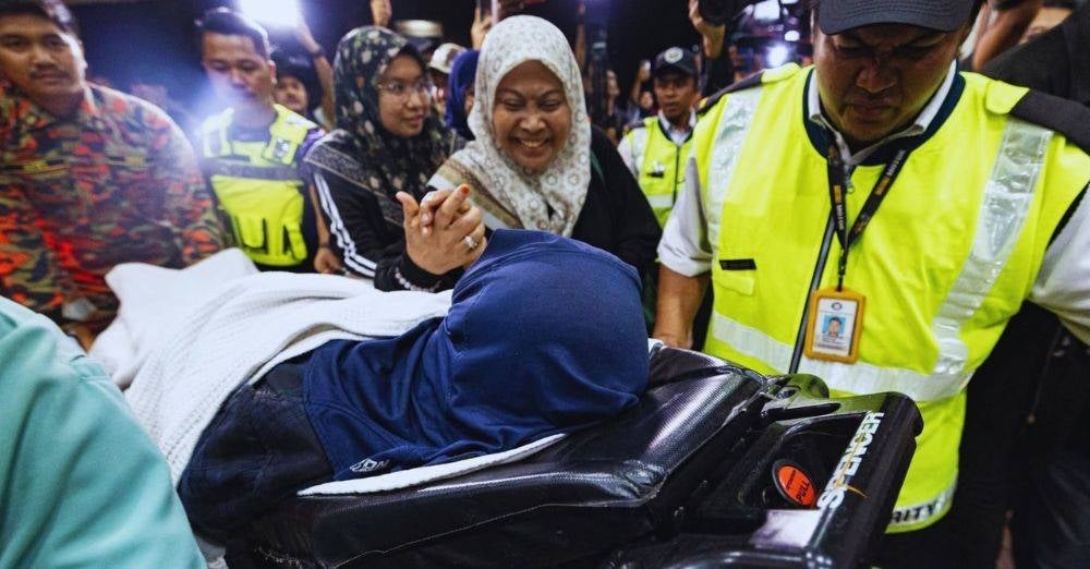 Image from: 'Kak Jas please stay satu tempat' - Jaslinda jumpa nota penyelamat, rupanya berpusing-pusing tak jumpa jalan keluar