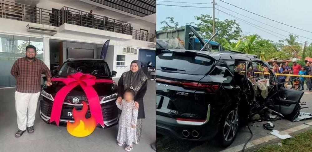 Image from: 'Dia makan nasi baru separuh, basuh tangan, terus lari naik...' -Luahan bapa mangsa korban 6 sekeluarga maut kemalangan